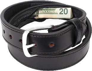 Secret pocket travel belt