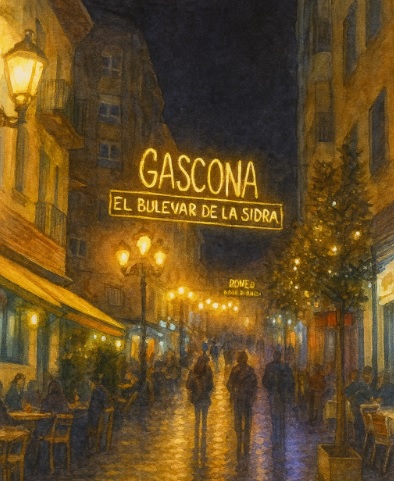 Gascona Street, the Cider Boulevard