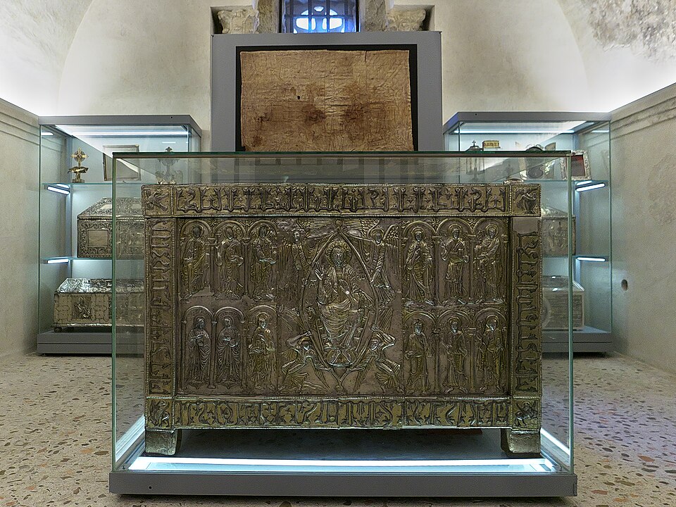 Holy Ark in the Holy Chamber of Oviedo Cathedral