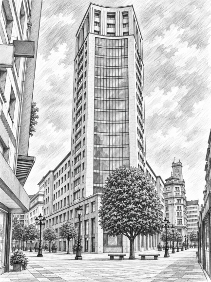 Edificio La Jirafa de Oviedo