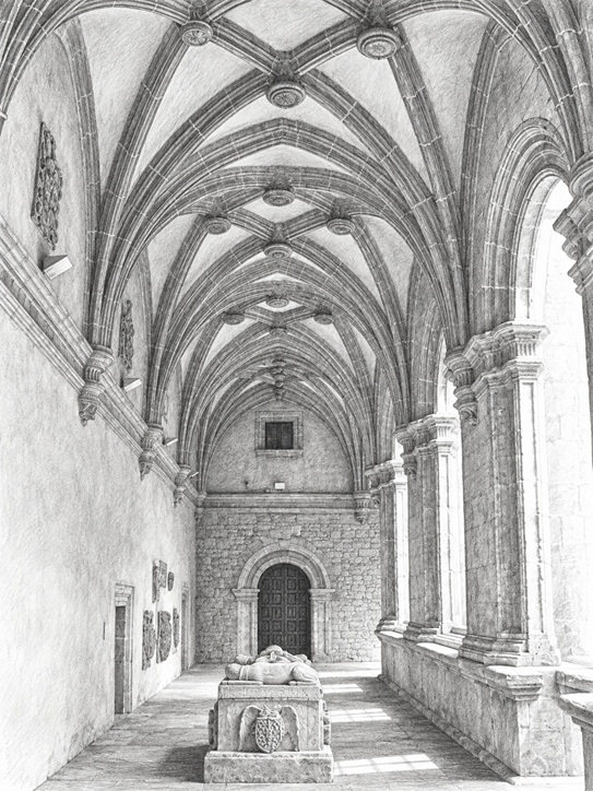 Former San Vicente Monastery in Oviedo, now home to the Archaeological Museum of Asturias