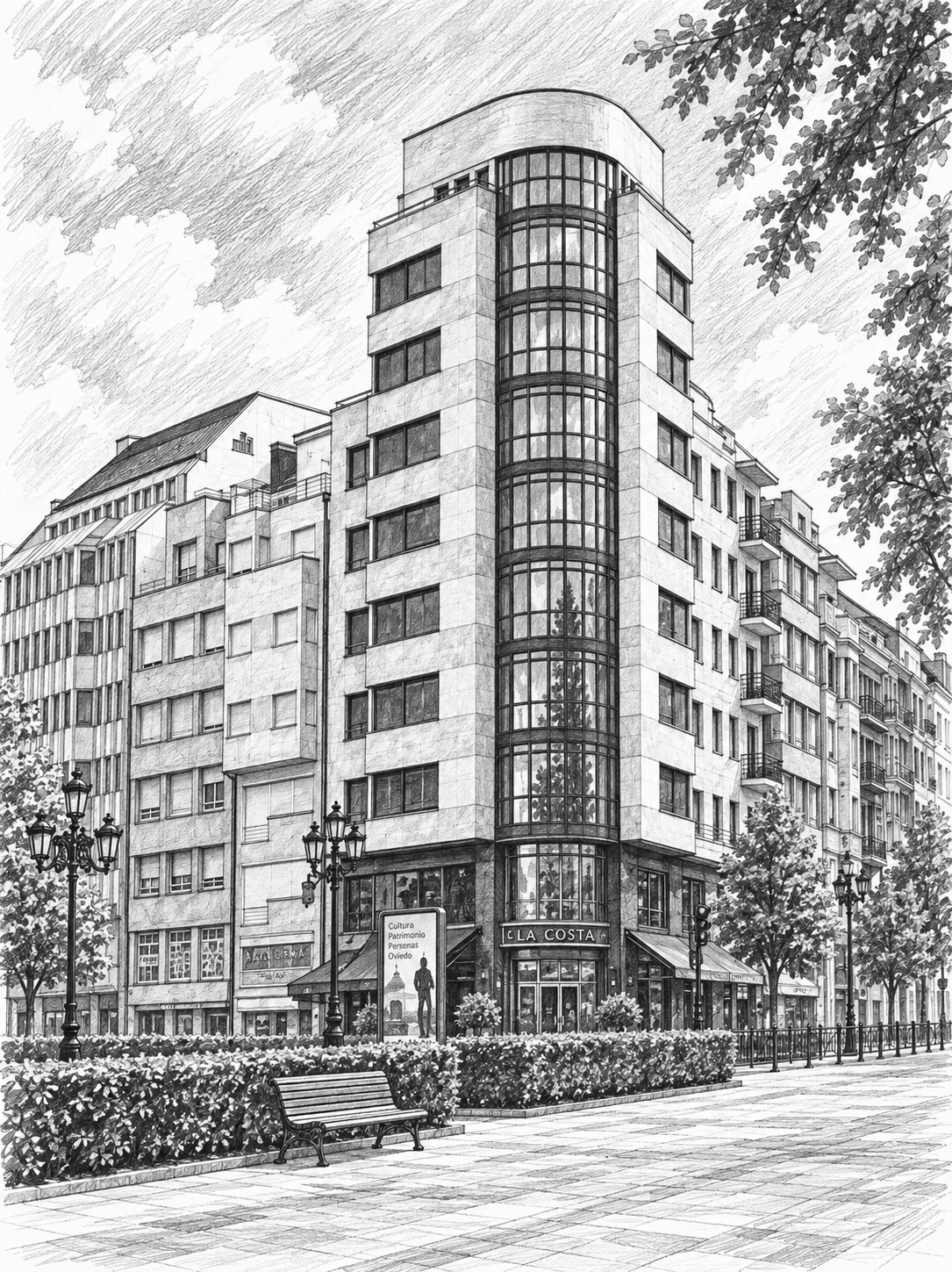 Edificio El Termómetro de Oviedo